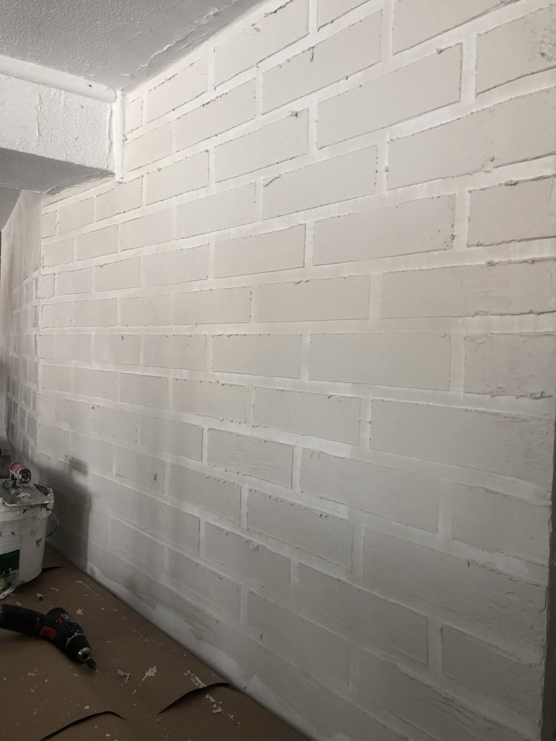 Bearbeitete Innenwand