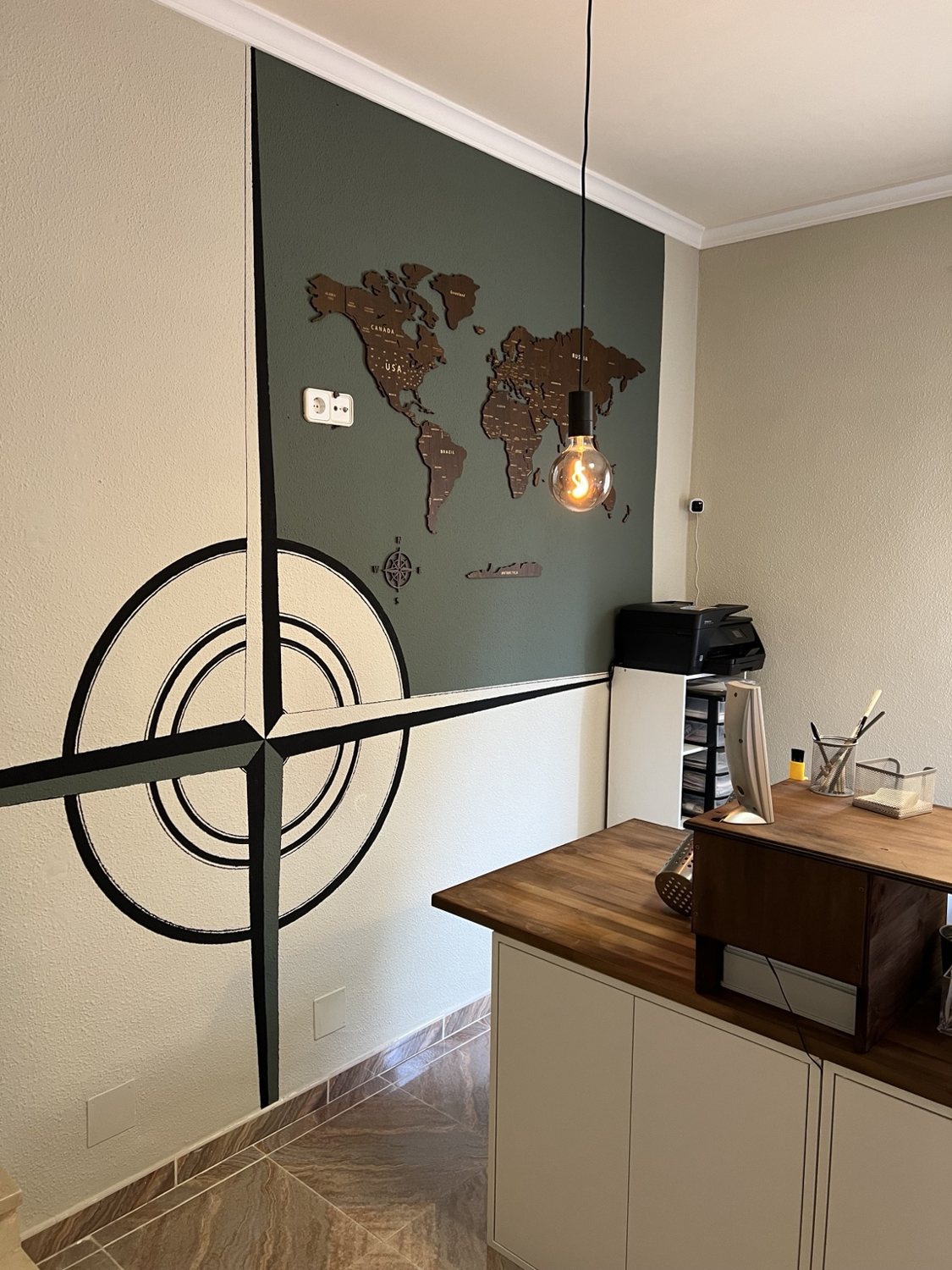 Individuelle Wandgestaltung als Referenz