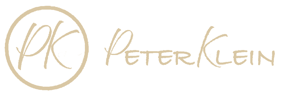 Peter Klein – PK-Logo in Beige